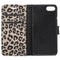 For iPhone 8 & 7 Leopard Pattern Horizontal Flip Leather Case with Holder & Card Slots & Wallet(Brown)
