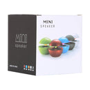 BT-118 Mini Wireless Bluetooth Speaker with Breathing Light, Support Hands-free / TF Card / AUX(Grey)