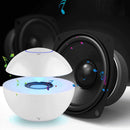 BT-118 Mini Wireless Bluetooth Speaker with Breathing Light, Support Hands-free / TF Card / AUX(Grey)