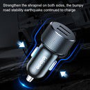 ipipoo XP-2 Dual USB Car Fast Charging Charger with Android Line(White)
