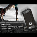 For iPhone 8 & 7 Tough Armor TPU + PC Combination Case(Black)