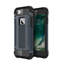 For iPhone 8 & 7 Tough Armor TPU + PC Combination Case(Dark Blue)