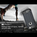 For iPhone 8 & 7 Tough Armor TPU + PC Combination Case(Dark Blue)