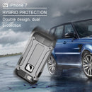 For iPhone 8 & 7 Tough Armor TPU + PC Combination Case(Grey)