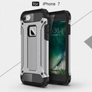 For iPhone 8 & 7 Tough Armor TPU + PC Combination Case(Grey)