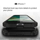 For iPhone 8 & 7 Tough Armor TPU + PC Combination Case(Grey)