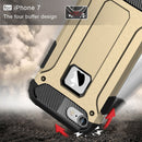 For iPhone 8 & 7 Tough Armor TPU + PC Combination Case(Gold)