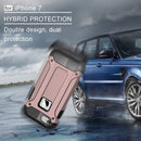 For iPhone 8 & 7 Tough Armor TPU + PC Combination Case(Rose Gold)