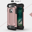 For iPhone 8 & 7 Tough Armor TPU + PC Combination Case(Rose Gold)