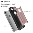 For iPhone 8 & 7 Tough Armor TPU + PC Combination Case(Rose Gold)