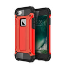 For iPhone 8 & 7 Tough Armor TPU + PC Combination Case(Red)