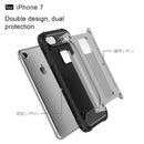 For iPhone 8 & 7 Tough Armor TPU + PC Combination Case(Silver)