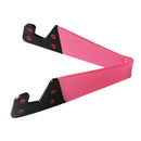 10 PCS V Shape Universal Mobile Phone Tablet Bracket Holder (Rose Red)