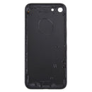 5 in 1 for iPhone 7 (Back Cover + Card Tray + Volume Control Key + Power Button + Mute Switch Vibrator Key) Full Assembly Housing Cover(Black)