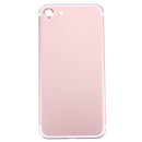 5 in 1 for iPhone 7 (Back Cover + Card Tray + Volume Control Key + Power Button + Mute Switch Vibrator Key) Full Assembly Housing Cover(Rose Gold)