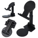 Universal Portable Folding Desktop Holder Bracket for Mobile Phone Tablet (Black)