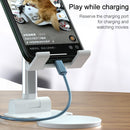 Universal Portable Folding Desktop Holder Bracket for Mobile Phone Tablet (Pink)