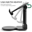 Universal Portable Folding Desktop Holder Bracket for Mobile Phone Tablet (White)