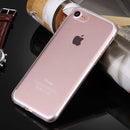 For iPhone 8 & 7 0.75mm Double-sided Ultra-thin Transparent TPU Protective Case(Transparent)