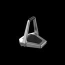 20 PCS R-JUST BJ01 Universal Stickable Shield Shape Laptop Foldable Stand(Silver)