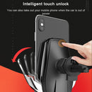 S7 15W QI 360 Degree Rotatable Infrared Induction Car Air Outlet Wireless Charging Mobile Phone Holder for 4.0-6.5 inch Mobile Phones(Silver)