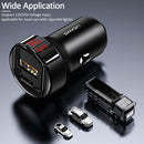 USAMS US-CC113 C19 42W Dual Ports Digital Car Charger