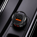 USAMS US-CC113 C19 42W Dual Ports Digital Car Charger