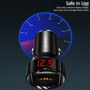 USAMS US-CC113 C19 42W Dual Ports Digital Car Charger