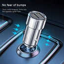 WK WP-C25 12W Tikin Dual USB Car Charger (Silver)