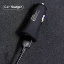 WK WP-C13 2.4A Warpath Dual USB Car Charger (White)