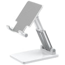 CCT7 Universal Portable Folding Desktop Holder Bracket for Mobile Phone Tablet(White)