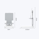 CCT7 Universal Portable Folding Desktop Holder Bracket for Mobile Phone Tablet(White)