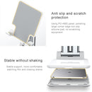 CCT7 Universal Portable Folding Desktop Holder Bracket for Mobile Phone Tablet(White)