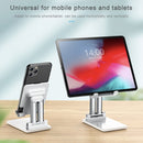 CCT7 Universal Portable Folding Desktop Holder Bracket for Mobile Phone Tablet(Black)