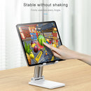 CCT7 Universal Portable Folding Desktop Holder Bracket for Mobile Phone Tablet(White)