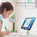 CCT7 Universal Portable Folding Desktop Holder Bracket for Mobile Phone Tablet(White)