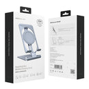 NILLKIN 2 in 1 15W PoweHold Mini Vertical Foldable Detachable Wireless Charger Mobile Phone Holder (Silver)