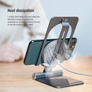 NILLKIN 2 in 1 15W PoweHold Mini Vertical Foldable Detachable Wireless Charger Mobile Phone Holder (Silver)