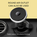 N5 Car Air Outlet Vent Mount Clamp Holder 15W Fast Charging Qi Magnetic Wireless Charger For iPhone 12 Series