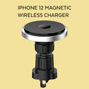N5 Car Air Outlet Vent Mount Clamp Holder 15W Fast Charging Qi Magnetic Wireless Charger For iPhone 12 Series