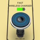 N5 Car Air Outlet Vent Mount Clamp Holder 15W Fast Charging Qi Magnetic Wireless Charger For iPhone 12 Series