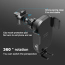 MOMAX CM16 15W Smart Gravity Sensor Wireless Charging Rotatable Car Bracket with QC 3.0 Dual USB Port Car Charger