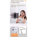 JOYROOM JR-ZS263 Funny Series 360-degree Rotating Clamp-type Desktop Lazy Holder for 4.7-12.9 inch Mobile Phones / Tablets
