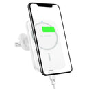 WK WP-U95 15W Car Magnetic Wireless Charging Holder (White)