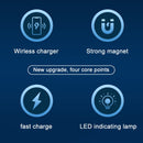 WK WP-U95 15W Car Magnetic Wireless Charging Holder (Black)