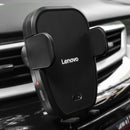 Original Lenovo HC25 Car Mobile Phone Wireless Charger Holder (Black)