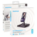 MOMAX BS2D Multi-function Mini Wireless Charger Conference Speaker