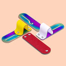 Original Xiaomi Youpin MINI-02 Freefinger Cowhide Color Titanium Mobile Phone Ring Holder (Yellow)