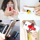 Original Xiaomi Youpin MINI-02 Freefinger Cowhide Color Titanium Mobile Phone Ring Holder (Yellow)