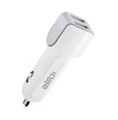 ZEQI ZE-C88 5V 3A Dual USB Ports Socket Cigarette Lighter Splitter Car Charger